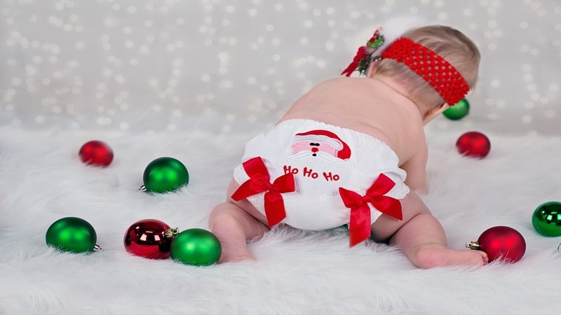 Foto Di Natale Neonati.Vestitini Di Natale Per Neonati